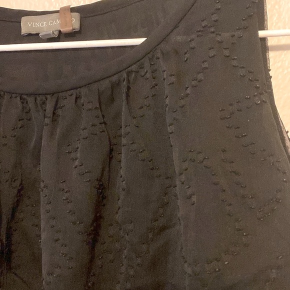 Vince Camuto | size PXXS | black sleeveless top - Picture 2 of 5